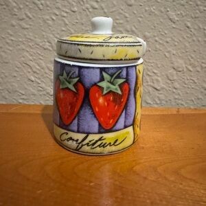 MSC Joie De Vivre Ceramic Jam Jar